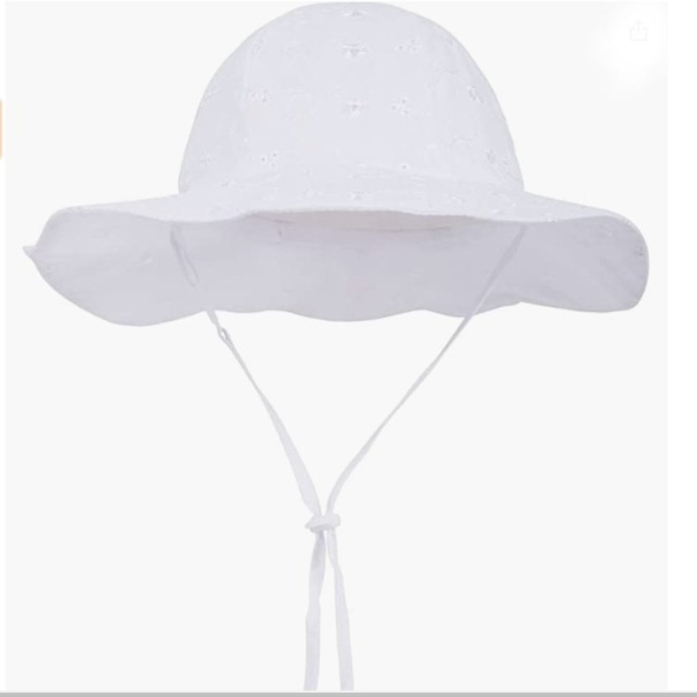 SimpliKids UPF 50+ UV Ray Sun Protection Wide Brim Baby Sun Hat